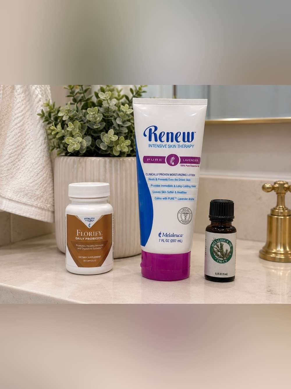 Melaleuca Wellness Bundle Florify Renew Lavender T36-C5 Oil NEW